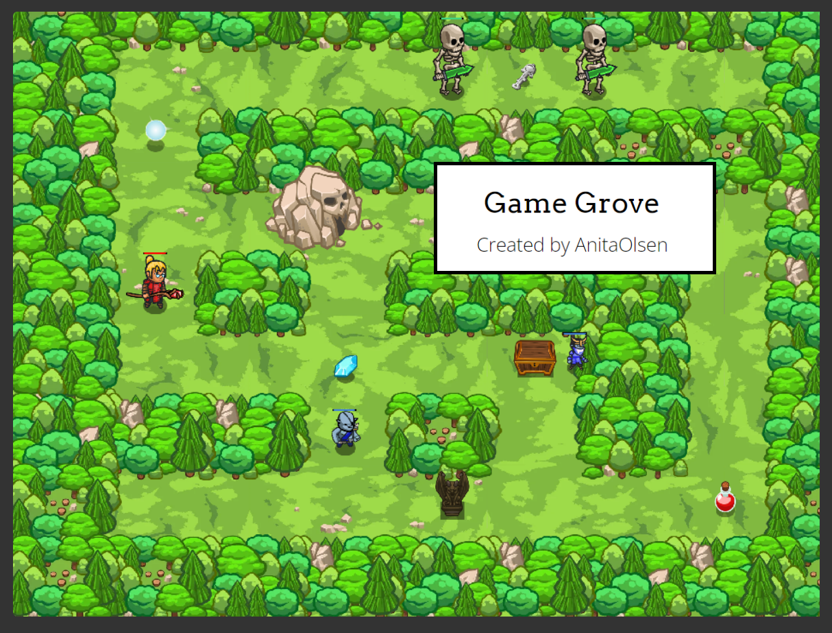 Game Grove the game made by AnitaOlsen